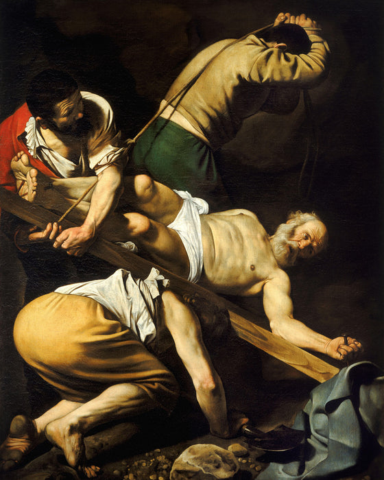 Saint Peter (Crucifixion of Saint Peter, Cerasi Chapel)