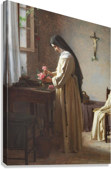 A Nun in the Morning in her Cell
