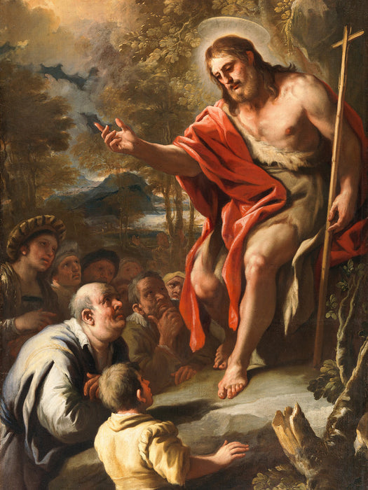 Saint John Preaching in the Wilderness