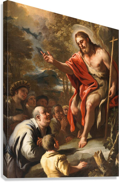Saint John Preaching in the Wilderness