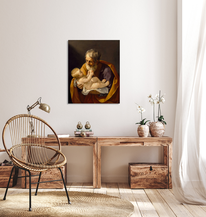 Saint Joseph and Christ Child