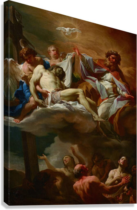 The Holy Trinity with Souls In Purgatory