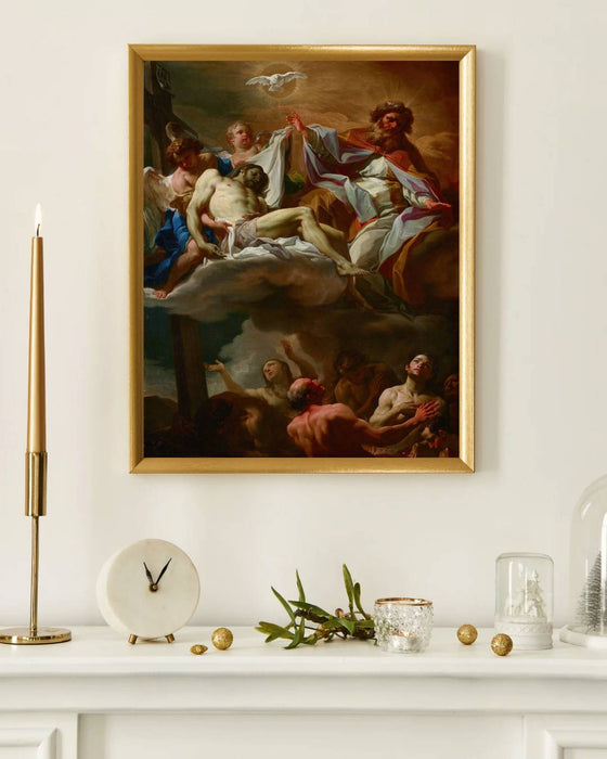 The Holy Trinity with Souls In Purgatory